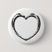 Patroonhart Aangepast Ronde Button 5,7 Cm (Voorkant)