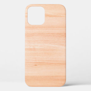 Patroonhouten retro-houten oppervlak iPhone 12 hoesje