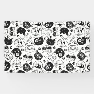 Patroonkattehuis kat, Maine Coon Spandoek