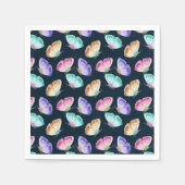 patroonkleurensysteem Waterverf vlinderpatroonpat Servet (Voorkant)