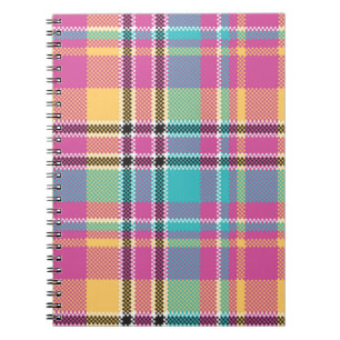 Patroonkleurig, stijlvol design voor geometrische notitieboek