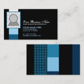 patroonkussen visitekaartje (Voorkant / Achterkant)