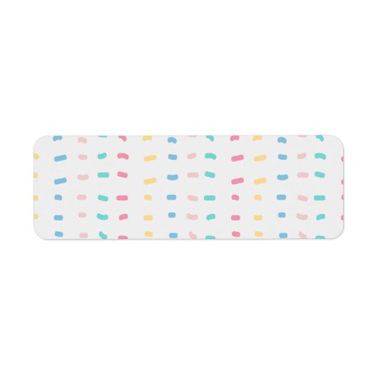 Patroonlijnen Etiket (Voorkant)