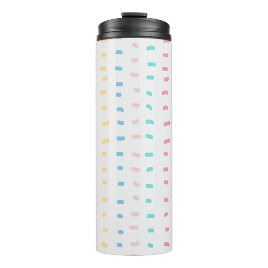 Patroonlijnen Thermosbeker (Voorkant)