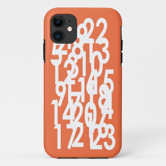 patroonnummers Case-Mate iPhone case (Achterkant)