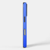 Patroonontwerp in blauw Case-Mate iPhone case (Achterkant / Rechts)