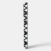 Patroonontwerp in zwart-wit Case-Mate iPhone case (Achterkant / Links)