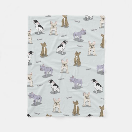 patroonpatroon fleece deken (Voorkant)