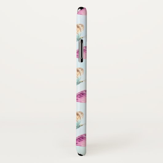 patroonpatroon Waterverf Case-Mate iPhone Case (Achterkant / rechts)