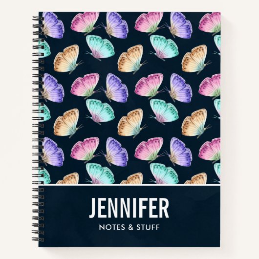  patroonpatroon Waterverf Notitieboek (Voorkant)