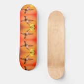 Patroonskateboard voor levende vogels skateboard (Voorkant)