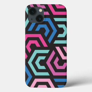 Patroonstijlvol Matig Mode Geometrisch kleurrijk iPhone 13 Hoesje