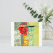 patroonstudie briefkaart (Staand voorkant)