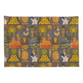Patroonsymbool Ouder Egyptisch Hieroglyphic Kussensloop (Achterkant-Rechts)