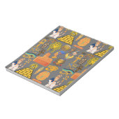 Patroonsymbool Ouder Egyptisch Hieroglyphic Notitieblok (Gedraaid)