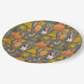 Patroonsymbool Ouder Egyptisch Hieroglyphic Papieren Bordje (Gekanteld)