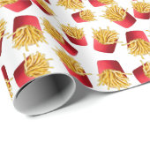 patroontje van friet cadeaupapier (Rol Hoek)