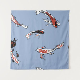 Patroonviskarper koi koi karper wandkleed