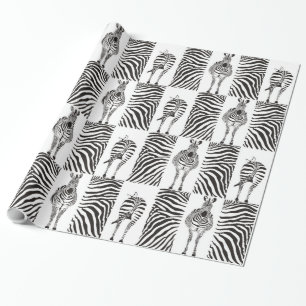 Patroonzebras Cadeaupapier
