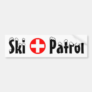 Patrouille - bumpersticker