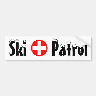 Patrouille - bumpersticker