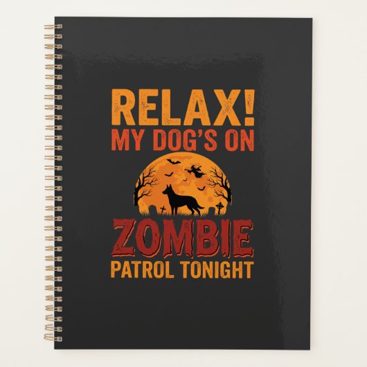 Patrouille de Chien Zombie Halloween (Devant)