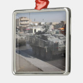 patrouille metalen ornament (Links)