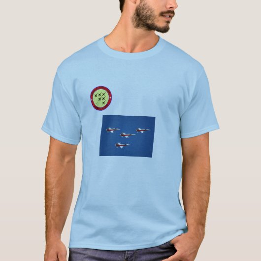 Patrouille Suisse F-5 T-Shirt (Voorkant)