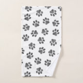 Patrouilles de Doodle, Paws de Chien, Paws Noirs (Serviette à main)