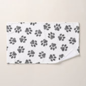 Patrouilles de Doodle, Paws de Chien, Paws Noirs (Serviette à main)
