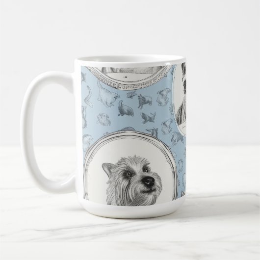 Patrouilles & Sips Chien Mug (Gauche)