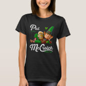 Pats Mccrotch Irish Pub Leprechaun  St Patricks Da T-shirt (Voorkant)