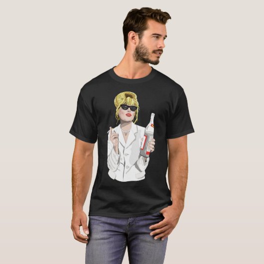 Patsy Stone AbFab Cheers Darling Classic T-Shirt (Voorkant volledig)