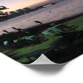 Pattaya Beach Sunset ... Chonburi, Thailand Poster (Hoek)