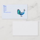 Patten Peacock Visitekaartje (Voorkant / Achterkant)