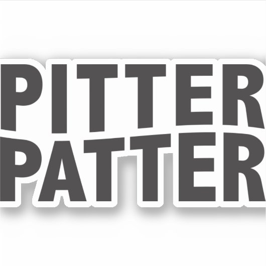 Patter de potier - Autocollant Letterkenny (Devant)