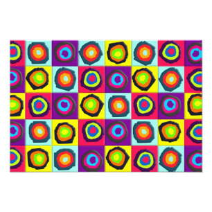 pattercirkels foto afdruk