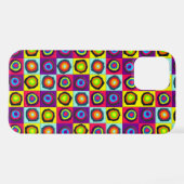 pattercirkels iPhone hoesje (Achterkant horizontaal)