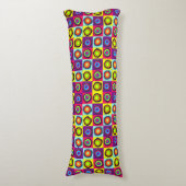 pattercirkels lichaamskussen (Voorkant Verticaal)