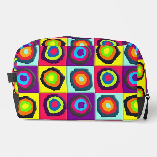 pattercirkels toilettasje (Voorkant)