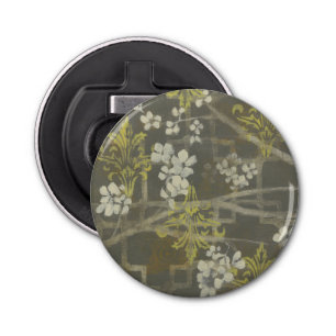 Pattered Blossom Branch I Button Flesopener