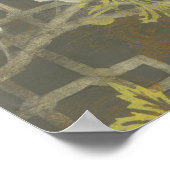 Pattered Blossom Branch I Poster (Hoek)