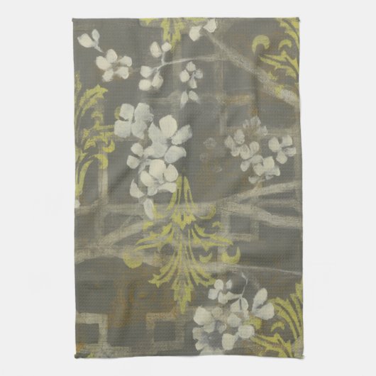 Pattered Blossom Branch I Theedoek (Verticaal)
