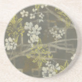 Pattered Blossom Branch I Zandsteen Onderzetter (Voorkant)