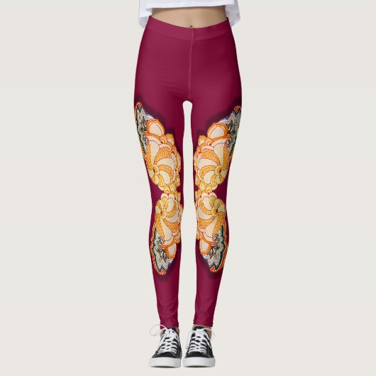 Pattered Design 4 Leggings (Voorkant)