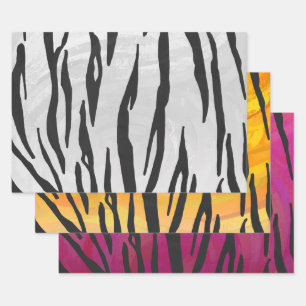 Pattered Face Mask Inpakpapier Vel