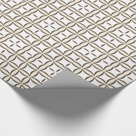 Pattered Grid Cadeaupapier (Hoek)