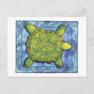 Pattered Turtle Briefkaart