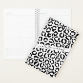 Patteries du Black White Leopard animal (Devant avec enveloppe)