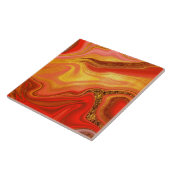 pattern abstract marbled tegeltje (Zijkant)